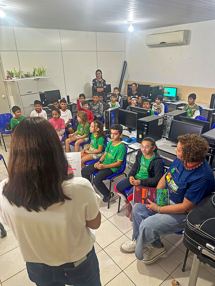 Bonito CineSur aproxima cinema das escolas por meio da oficina de animação