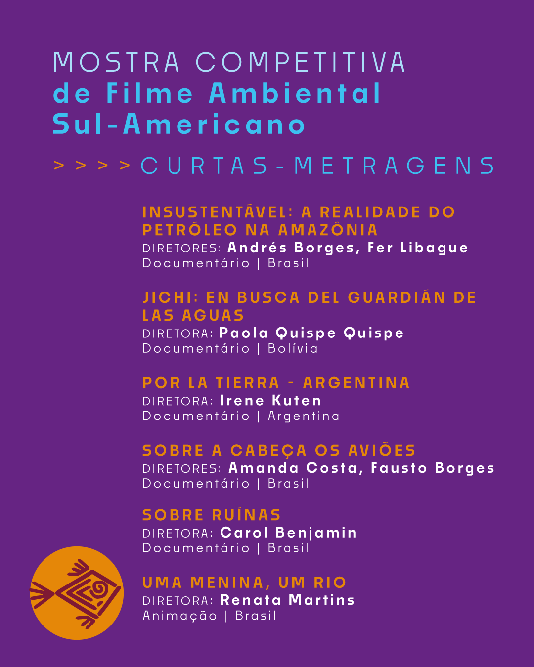 Confira a lista de filmes selecionados para a 3ª edição do Bonito CineSur