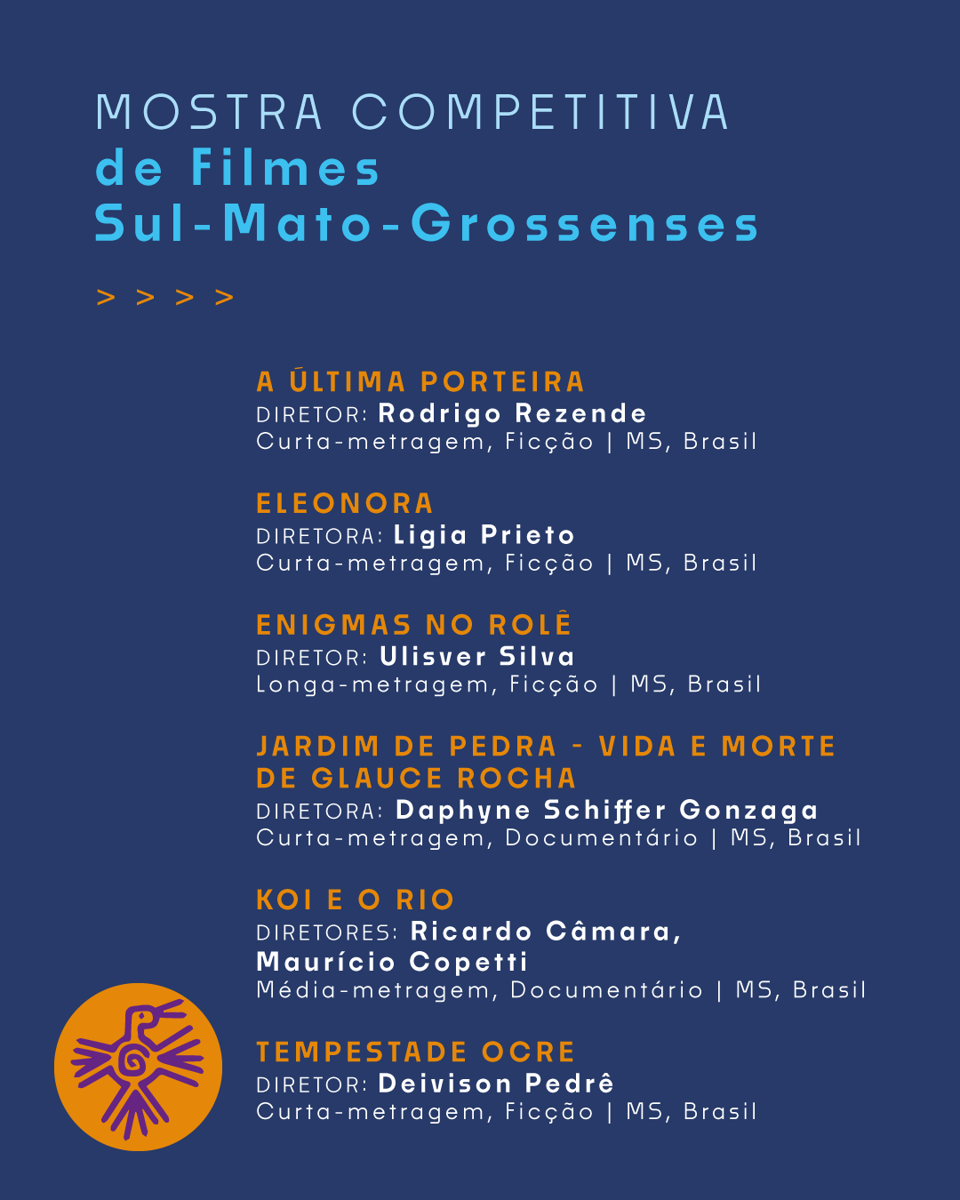 Confira a lista de filmes selecionados para a 3ª edição do Bonito CineSur