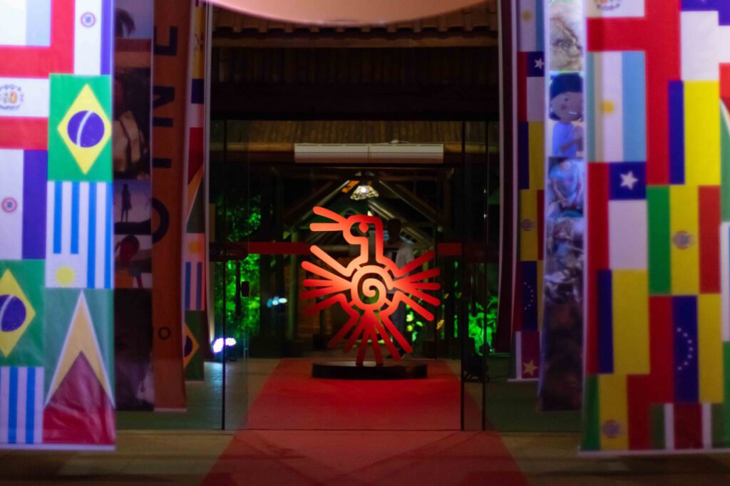 Veja como ficou o Centro de Convenções para o 3º Bonito CineSur - Parte 1