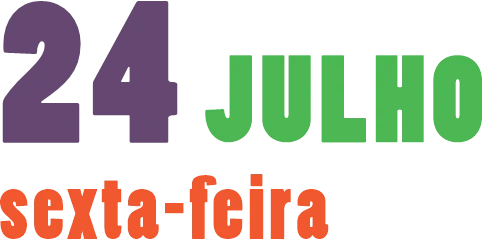 Programação do dia 24 de julho (sexta-feira)