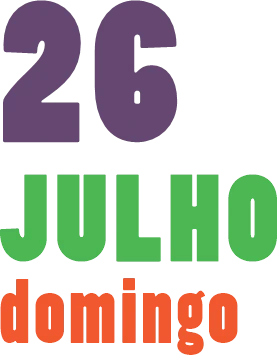 Programação do dia 26 de julho (domingo)