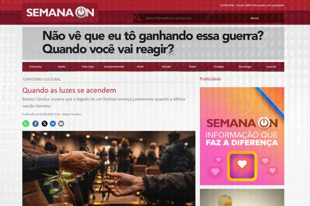 Semana On: Quando as luzes se acendem